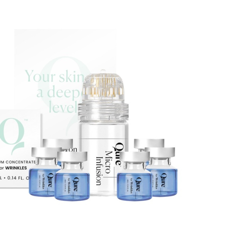 Que Skincare Serum & Face Oil Set - Blue